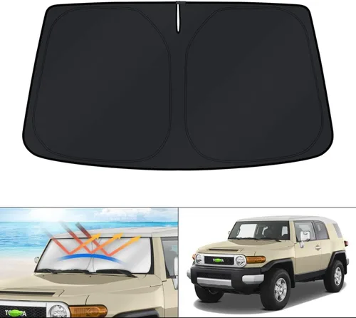 Vista 208 de KUST Parasol para parabrisas para BMW X1 F48 2016, 2017, 2018, 2019, 2020, 2021, 2022, accesorios de ajuste personalizado, parasol plegable