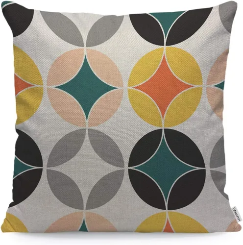 Vista 29 de WONDERTIFY Funda de almohada para sofá con diseño de conejo gris aislado en fondo blanco - Funda de almohada de lino suave para decoración