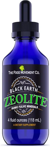 Vista 8 de Zeolita Black Earth con Ácidos Húmicos Fúlvicos Oligoelementos para Adultos y Niños para Desintoxicación, Salud Intestinal y Apoyo Inmunológico
