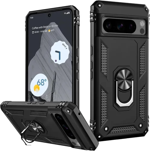 Vista 83 de LUMARKE para Google Pixel 3A XL - Funda con protector de pantalla, funda protectora grado militar probada contra caídas de 16 pies con soporte