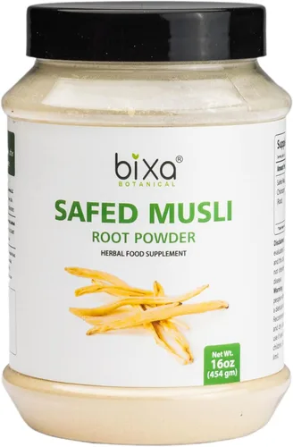 Vista 9 de bixa BOTANICAL Polvo de raíz pelitoria, Anacyclus Pyrethrum, 3.5 onzas Akarkara Ayurvedic Herbal Supplement, Gluten Free, Non-GMO, Steam Treated