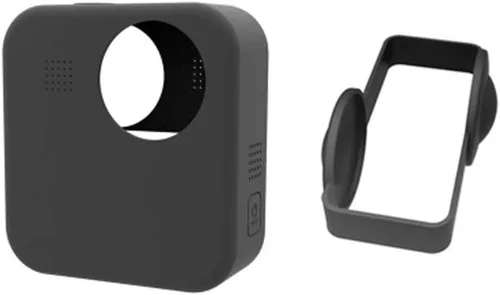 Vista 9 de Accesorios para Gopro Max Funda de aleación de aluminio, carcasa protectora de marco con interfaz de zapata compatible con GoPro MAX lente