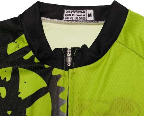 Vista 4 de Maillot de ciclismo para hombre MTB Road Bike Ropa de verano de manga corta Pro transpirable Ciclismo Tops Chaquetas
