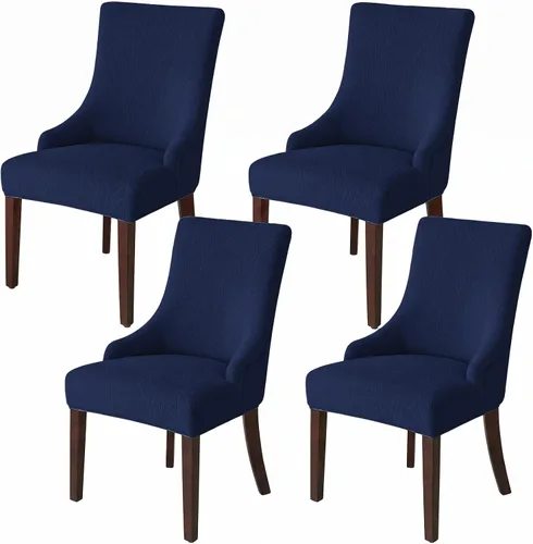 Vista 11 de Fundas para silla con respaldo alado, impermeables, elásticas Beige