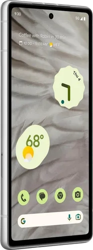 Vista 2 de Google Pixel 7a - Teléfono celular Android desbloqueado con lente gran angular y batería de 24 horas - 128 GB - Snow (Renovado)