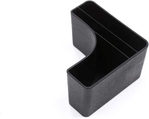 Vista 7 de Soporte de taza de control central de plástico ABS Caja de almacenamiento Bandeja de teléfono para Land Rover Range Rover Velar 2017 2018 2019 2020