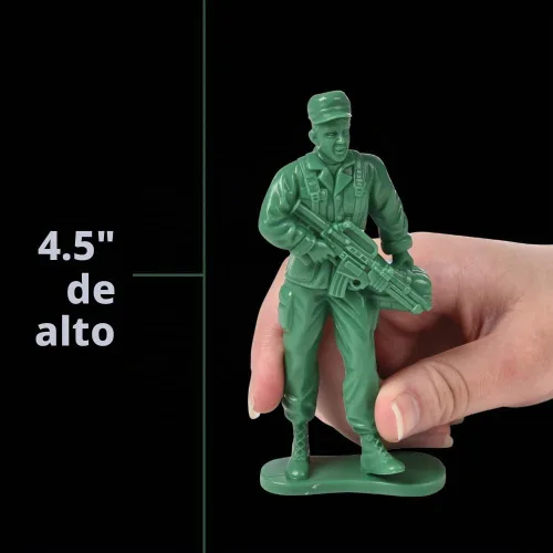 Vista 6 de Soldados Grandes US Toy Company 7958, Verde