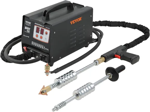 Vista 12 de VEVOR - Extractor de abolladuras para soldador por puntos de 110 V, kit de reparación de abolladuras de 3000 W, 7 modelos de máquina de soldadura