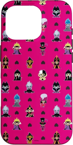 Vista 20 de iPhone 16 Disney Villains Anti-Love Cute Black Heart Valentine’s Day Case
