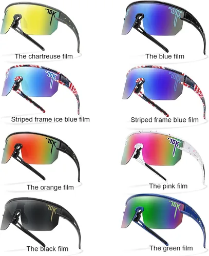 Vista 7 de nobleboy Sport Polarized Sunglasses for Women Men,Sports Sunglasses UV400 Protection for Running Cycling Outdoor Glasses