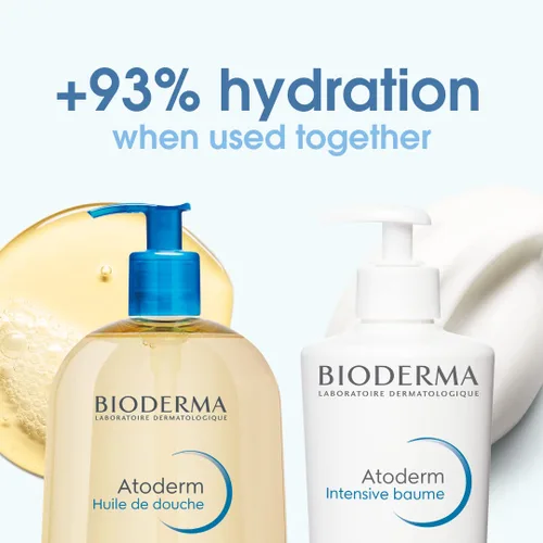 Vista 4 de Bioderma Atoderm Shower Oil, Cleansing Oil For Face & Body, Nourishing Cleansing Oil For Dry to Atopic Sensitive Skin For Softer & Smooth Skin For