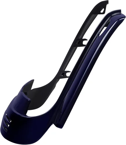 Vista 6 de TCMT Panel de relleno para guardabarros trasero para Harley Touring 2014-2023, Azul Céfiro/Negro Sunglo