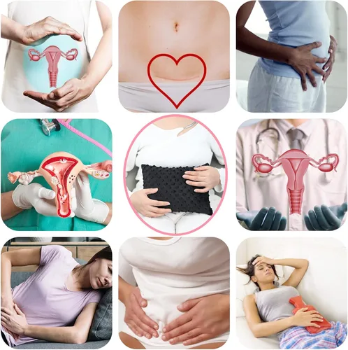 Vista 7 de Almohada de bolsillo para histerectomía, regalos de recuperación de histerectomía, paquete de hielo no incluido, pequeño cojín abdominal portátil