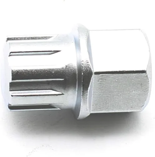 Vista 23 de TEMO Llave de extracción de tornillo de tuerca de bloqueo de rueda de 11/15Pt Socket antirrobo S3054 para vehículos BMW