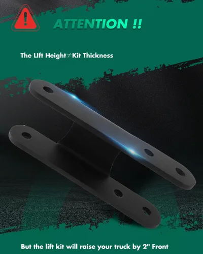 Vista 3 de SCITOO Kit de elevación de nivelación trasera de 2-3 pulgadas para GMC Canyon 2004-2019, para Chevrolet 2 kits de nivelación Suspension Lift