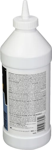 Vista 3 de DAP 37584 Llenadora de grietas de cemento líquido, 1 cuarto de galón, parche de hormigón listo para mezclar gris y Sikacryl, gris. Un parche