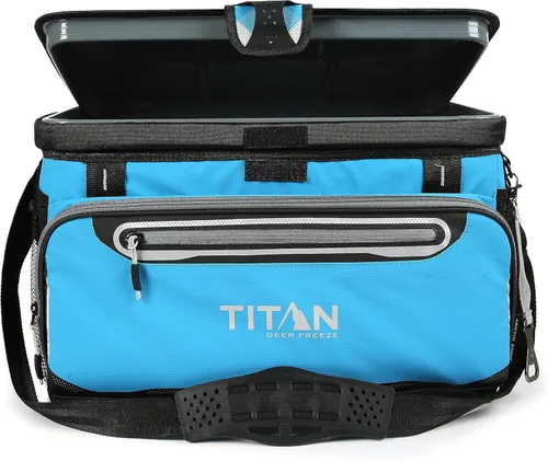 Vista 11 de Titan by Arctic Zone Deep Freeze Cooler - Zipperless Hardbody Cooler - Deep Freeze Insulation, HardBody Liner, and SmartShelf