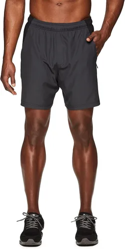 Vista 19 de RBX Active - Pantalones cortos de baloncesto para hombre, 9 pulgadas, elásticos, con bolsillos