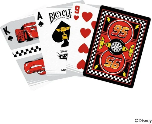 Vista 3 de Bicycle Carros de Disney Pixar con Lightning McQueen