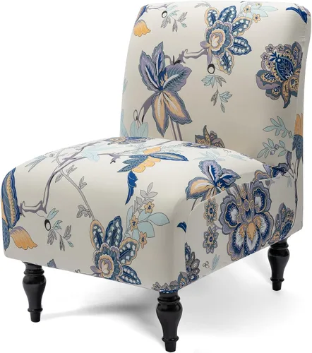 Vista 25 de Liykimt Funda para Silla de Acento sin Brazos Slipcover, Funda Slipcover para Silla Slipper de Spandex Elástico Extraíble para Silla sin Brazos