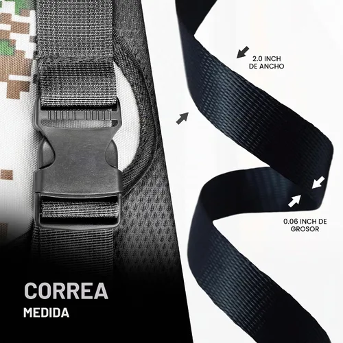 Vista 4 de Correa trenzada de polipropileno pesado de Strapworks, para productos de hacer uno mismo, para mascotas, correas, reparación de equipamiento de Negro
