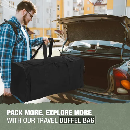 Vista 9 de Jetstream Bolsa de viaje resistente con múltiples bolsillos y duradera, para gimnasio, para viajes, talla única