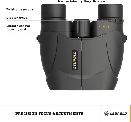 Vista 3 de Leupold BX-1 Rogue binoculares, 8x25mm (59220)