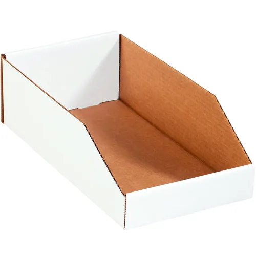 Vista 34 de Box USA BBINBIN29K Cajas de contenedores de tapa abierta, 2" x 9" x 4-1/2", kraft (paquete de 25)