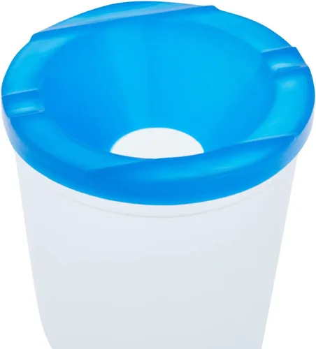 Vista 6 de Juvale Paquete de 12 vasos de pintura antiderrames con tapas para niños, suministros de arte y manualidades para aulas (4 colores, 3 x 3 pulgadas)