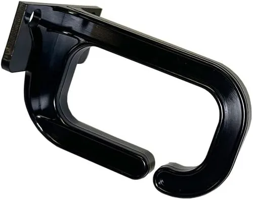 Vista 4 de Quest Manager de cables vertical con anillo en D, 25 cables, paquete de 3 unidades, negro (VD-00-025-3)