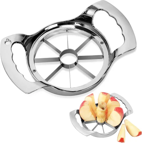 Vista 7 de Pequeña herramienta descorazonadora de manzana, accesorios de cocina de acero inoxidable, removedor de núcleos de frutas para descorazonar, peras
