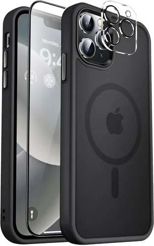 Vista 160 de MOCCA - Funda magnética resistente para iPhone XR de 6.1 pulgadas, compatible con MagSafe, funda con protección contra caídas de grado militar