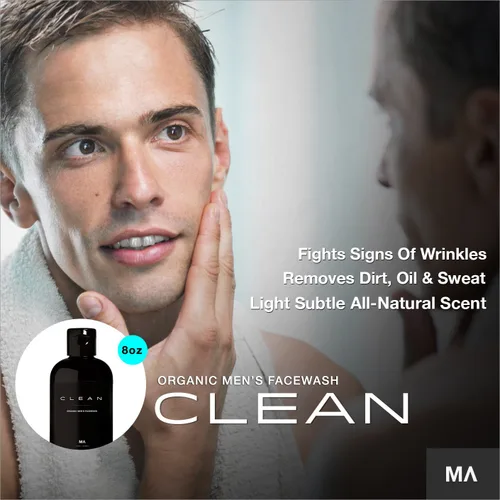 Vista 6 de MINAMUL Lavado facial para hombre – Exfoliante orgánico espumoso Limpiador facial profundo diario para el acné Seguro para tipos de piel grasa