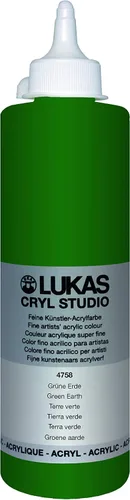 Vista 55 de Lukas CRYL Studio Artist - Pintura acrílica para artistas, Alizarín Carmesí, botella de 250 ml - Pinturas acrílicas de alto pigmento para pintar