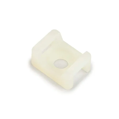 Vista 4 de 3M Base de montaje para bridas de cables, montaje de tornillo de 2 vías, 0.60 x .41 pulgadas, bolsa de 100