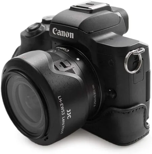 Vista 8 de kinokoo Funda de piel sintética completa para Canon EOS M50 0.591-1.772 in