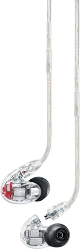 Vista 6 de Shure Auriculares con aislamiento de sonido SE846 Gen 2 con cable desmontable de 64" - Transparente Flagship in-ear monitors with four drivers and
