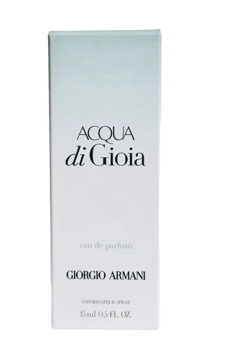 Vista 4 de GIORGIO ARMANI Acqua di Gioia Eau de Parfum para mujer, tamaño de viaje, 0.5 fl oz / 0.5 fl oz