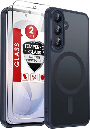 Vista 268 de LeYi Funda para teléfono Samsung-S23: protector de pantalla e imán MagSafe Púrpura