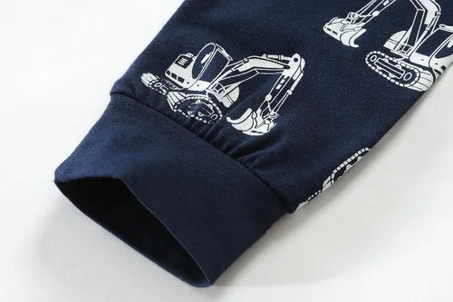 Vista 7 de DDSOL Pijamas de 2 piezas para niños y niñas, pijamas de manga larga para otoño e invierno
