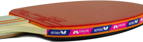 Vista 6 de Butterfly Wakaba Shakehand - Raqueta de tenis de mesa Serie Japón Control excepcional con velocidad y giro confiables Recomendado