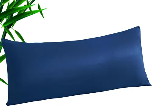 Vista 43 de Fundas de almohada tamaño estándar paquete de 2, fundas de almohada de rayón de bambú refrescantes con cierre de sobre, fundas de almohada frescas