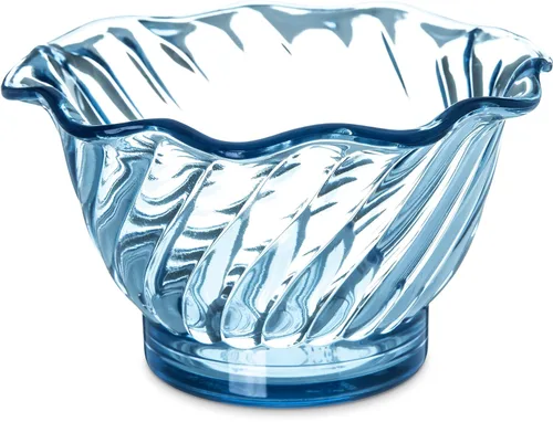 Vista 11 de Carlisle FoodService Products Plato de postre de plástico, 5 onzas, transparente (paquete de 24)