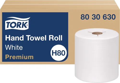 Vista 10 de Tork Matic Paper - Rollo de toalla de mano Natural H1, universal, 100% fibra reciclada, 6 rollos x 700 pies, 290088
