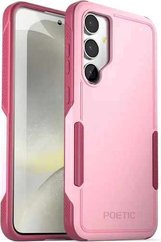 Vista 8 de Poetic Funda protectora para Galaxy S24 Plus de 6.7 pulgadas, de doble capa, delgada, a prueba de golpes, color negro