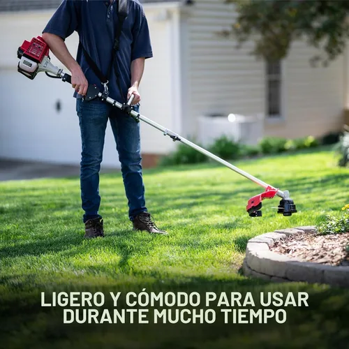 Vista 5 de PowerSmart Wacker de malezas de gas de 26cc, ancho de corte de 16 pulgadas