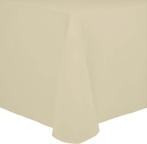 Vista 10 de Ultimate Textile Cotton-Feel - Mantel ovalado de poliéster hilado resistente a las manchas y a las arrugas, lavable a máquina, color berenjena, 1