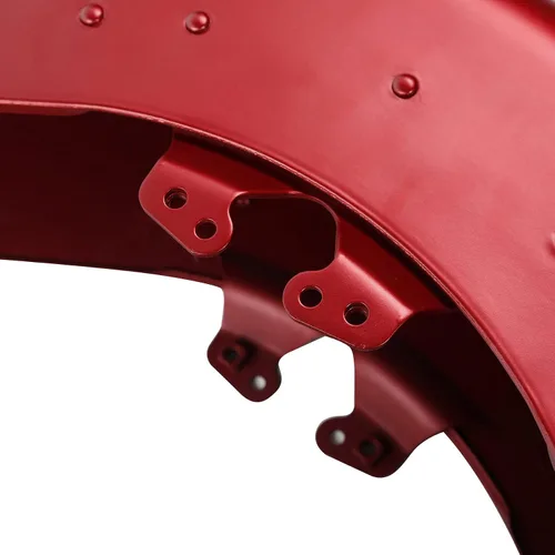 Vista 53 de HR3 Guardabarros delantero de whisky ámbar a juego compatible con Street Glide FLHX 2014 y Road Glide FLTRX 2016 (reemplazo para OEM)