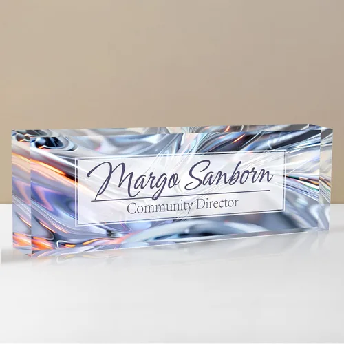 Vista 44 de Placa de nombre personalizada para escritorio, placa de nombre de escritorio personalizada, placa de nombre acrílica, accesorios de escritorio