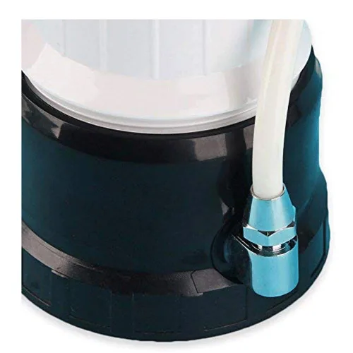 Vista 5 de HBJWOV - Purificador de agua para grifo, filtro de agua de acero inoxidable, reduce el alto flujo de agua, purificador de agua con adsorbente